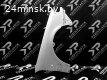 Крыло на Ауди А6 С4 из стеклопластика.
