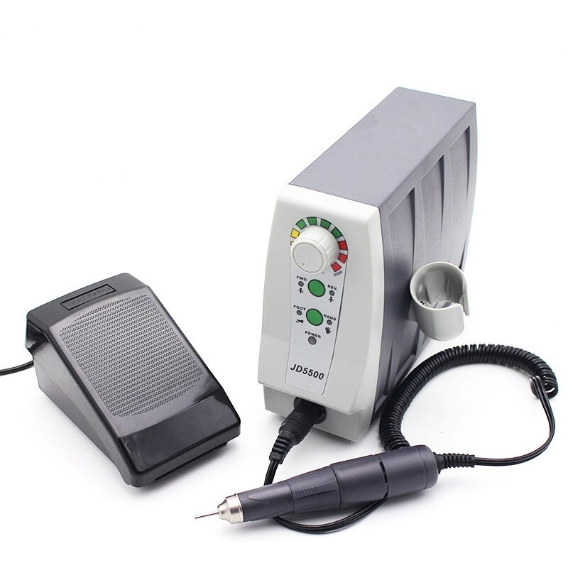 Машинка для маникюра и педикюра JSDA JD-5500 (темно-серая, 3