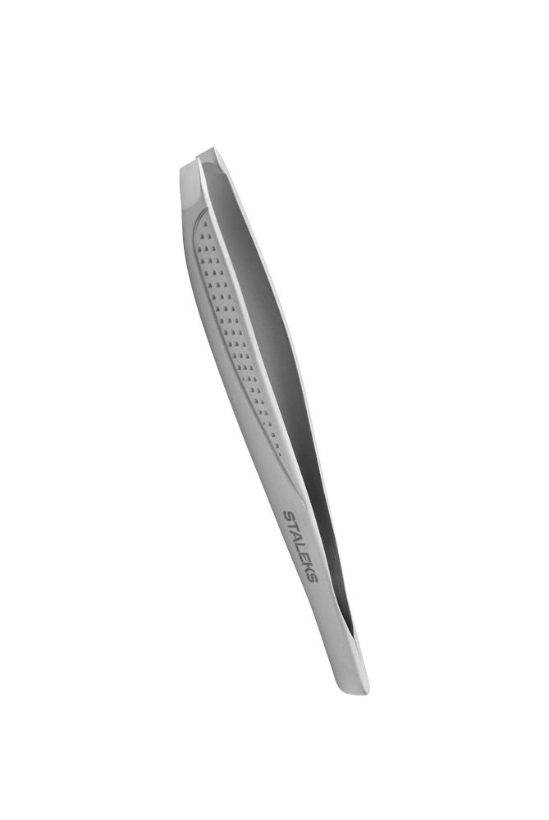 TC-15/3 Пинцет для бровей Staleks CLASSIC (широкие скошенные